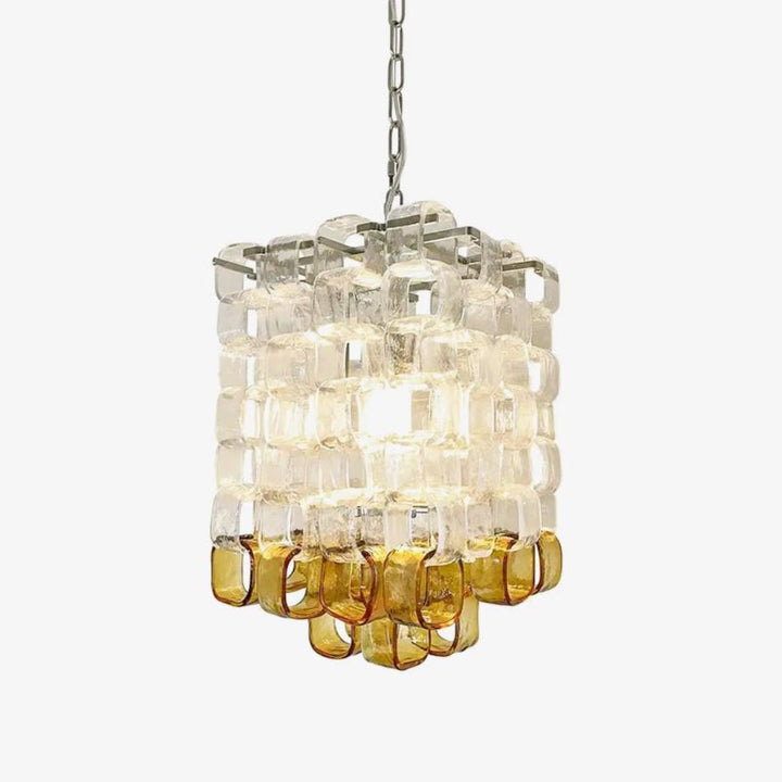 Murano Poliarte Interlocking Electrolier Chandelier