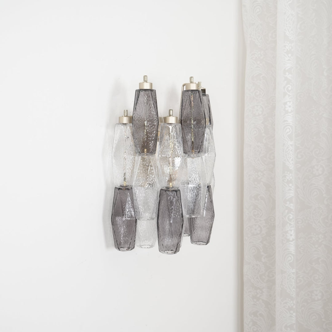Murano Rhombus Glass Bracket light Wall Lamp