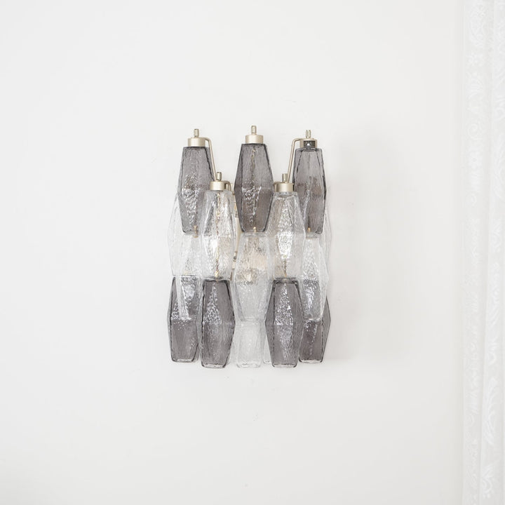Murano Rhombus Glass Bracket light Wall Lamp