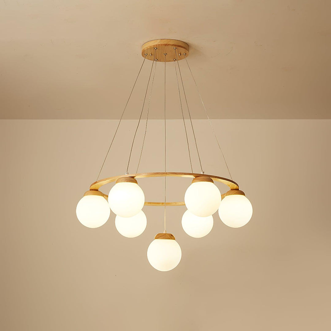Miira Wood Ceiling fixture Chandelier