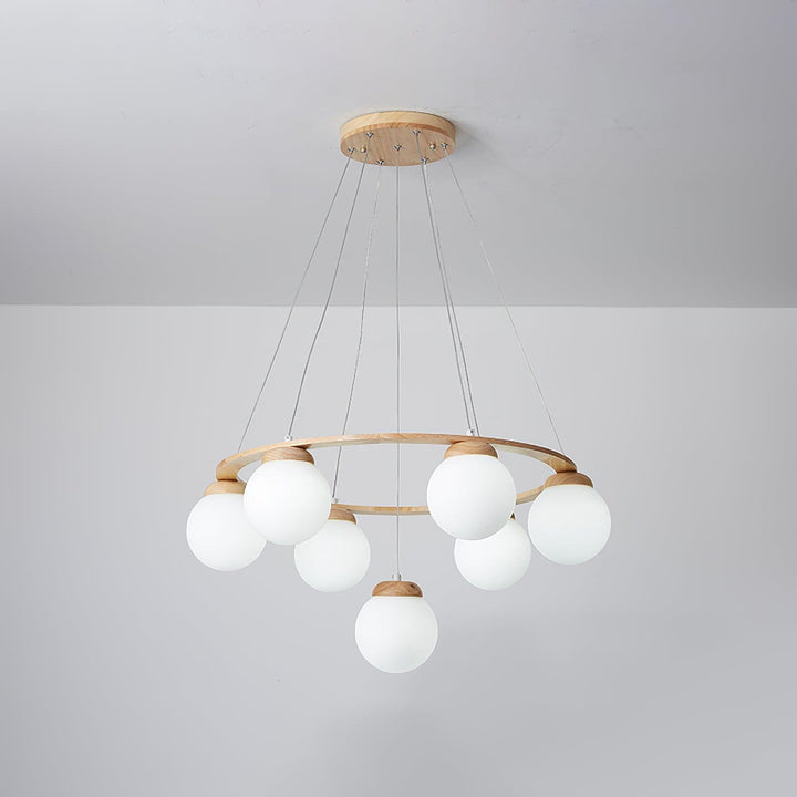 Miira Wood Ceiling fixture Chandelier