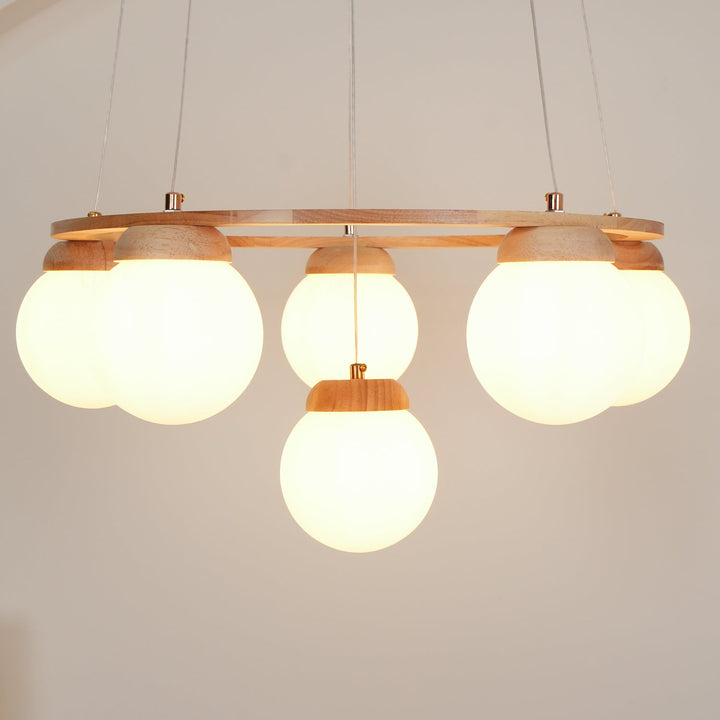 Miira Wood Ceiling fixture Chandelier