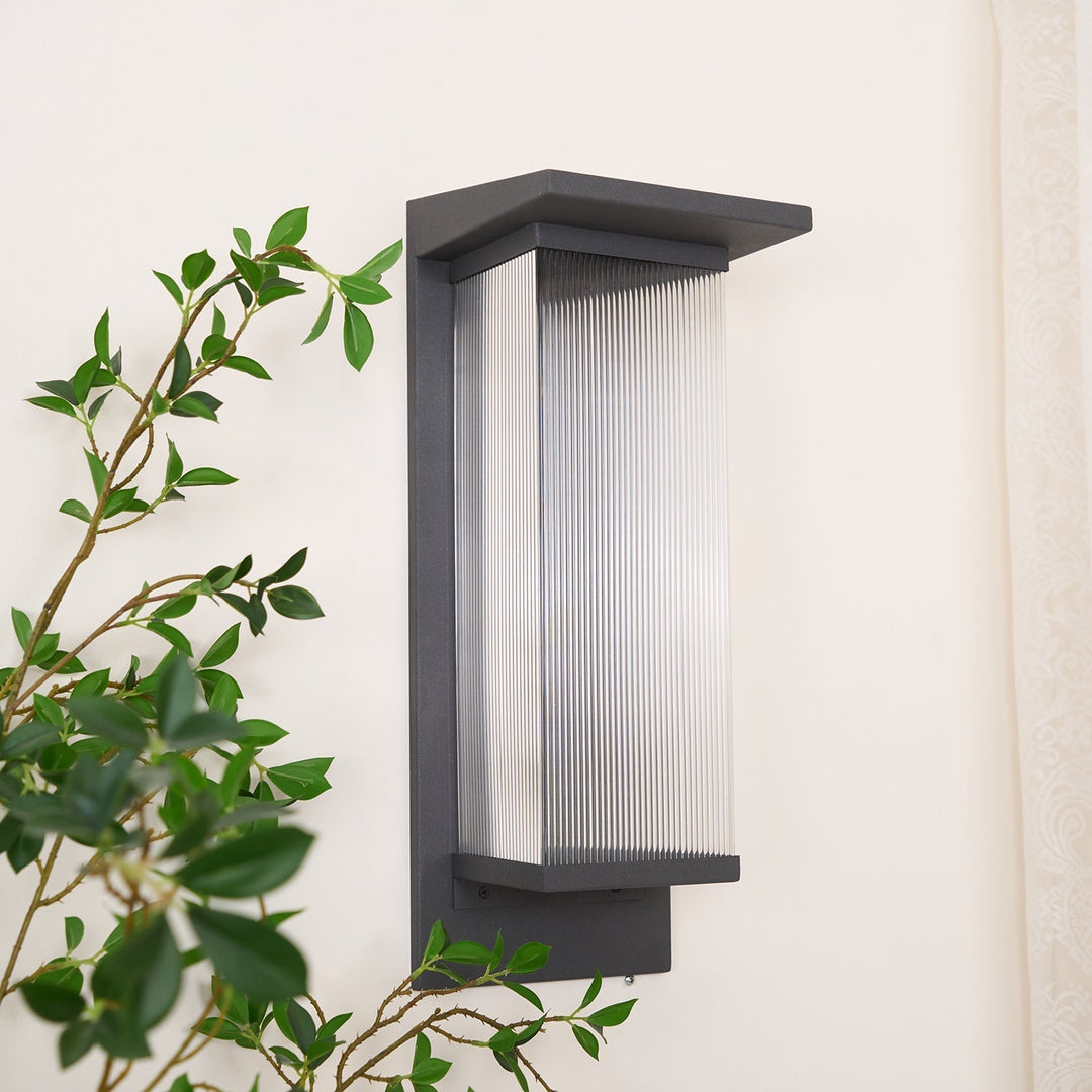 Oleron Box Outdoor Sconce Wall Lamp