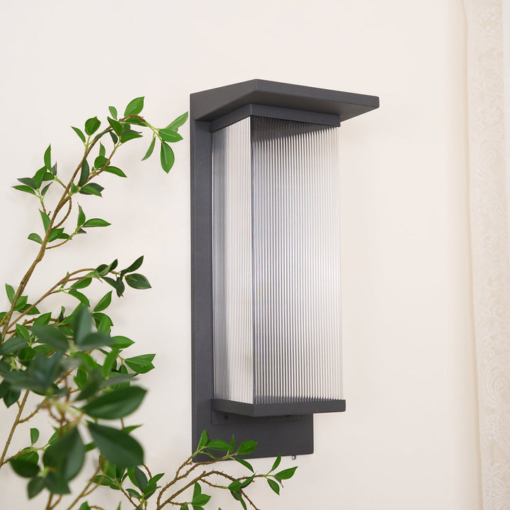 Oleron Box Outdoor Solar Lamp bracket Wall Lamp