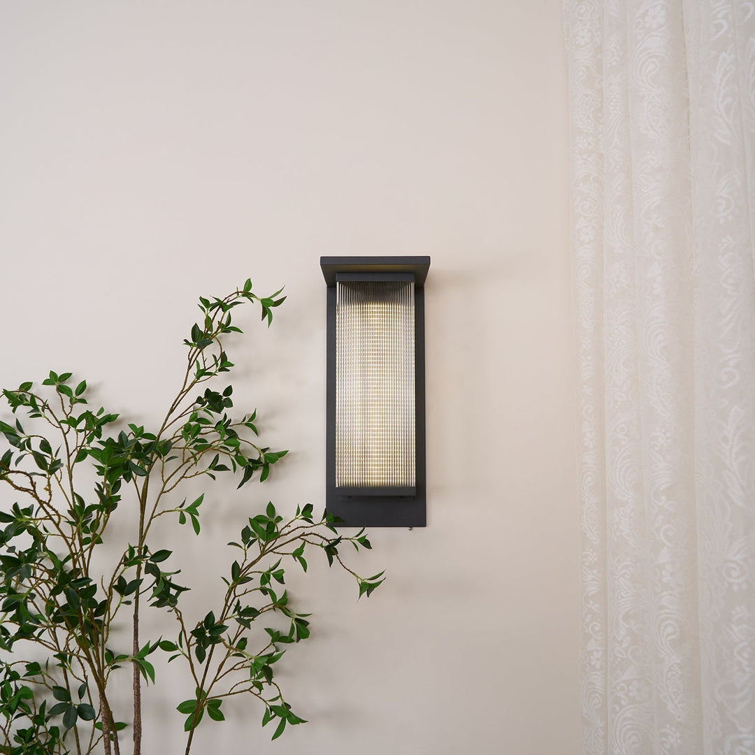 Oleron Box Outdoor Solar Lamp bracket Wall Lamp