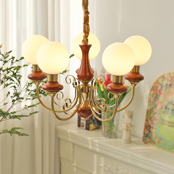 Onyx Gasolier Chandelier