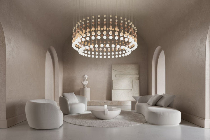 Pearl Curtain Customize Chandelier