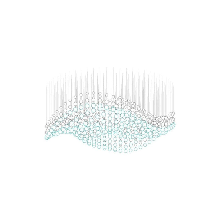 Pearl Curtain Customize Chandelier