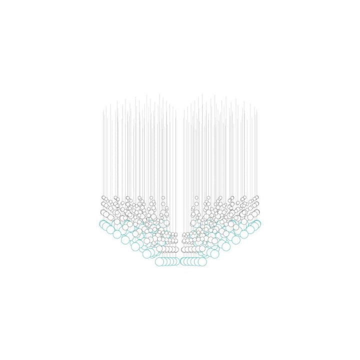 Pearl Curtain Customize Chandelier