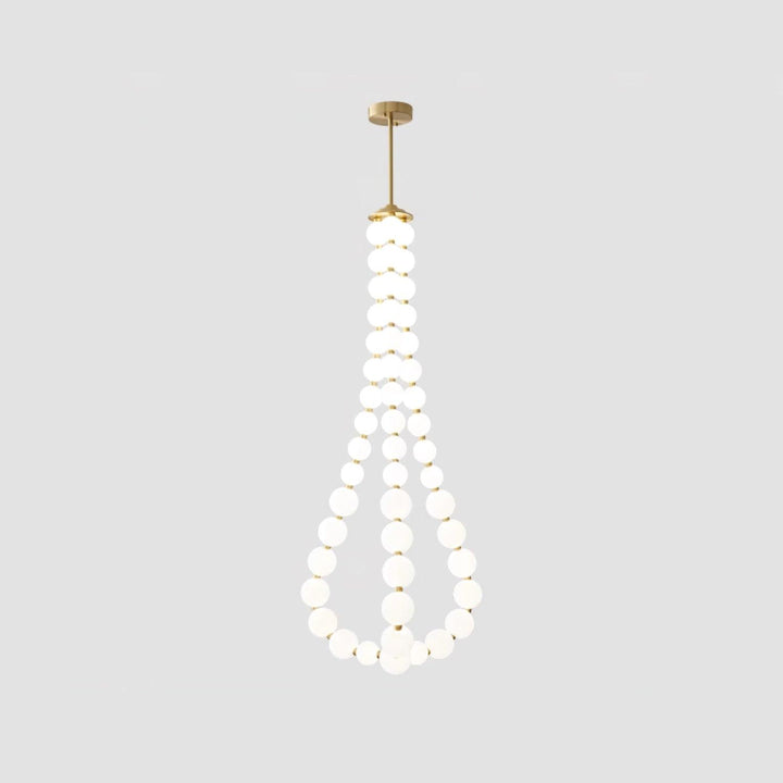 Acrylic Pearl Necklace Chandelier