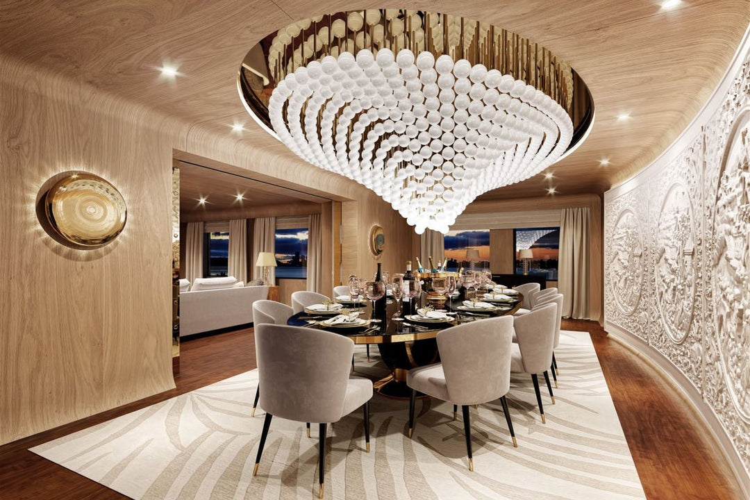 Pearl Wave Customize Chandelier