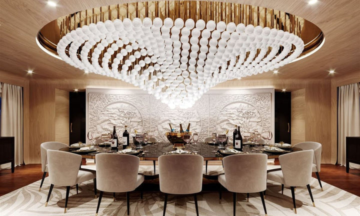 Pearl Wave Customize Chandelier
