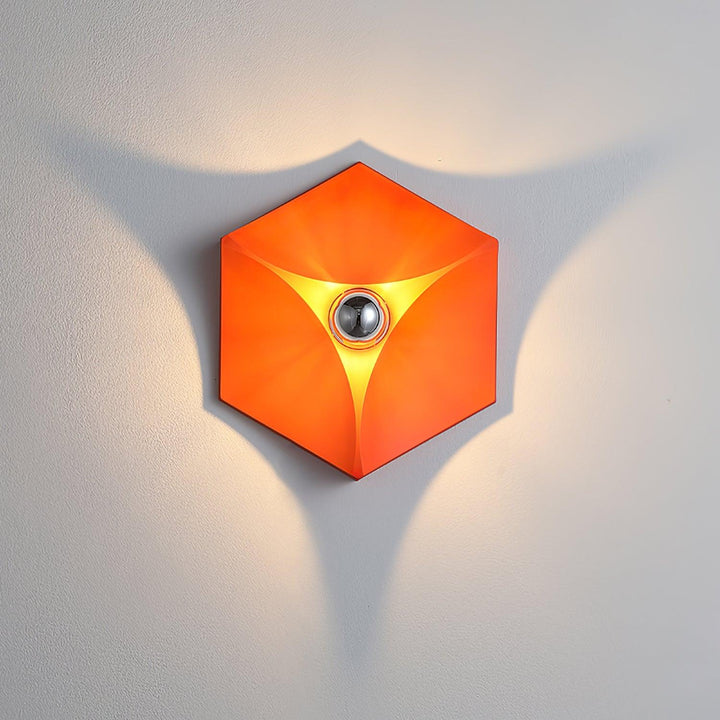 Pentagon Combination Sconce Wall Lamp