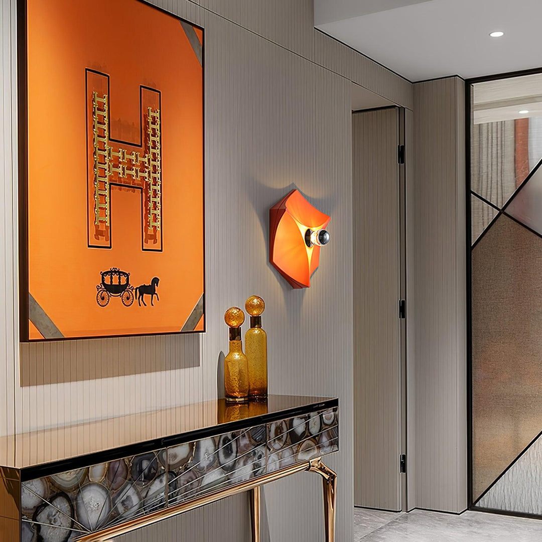 Pentagon Combination Sconce Wall Lamp