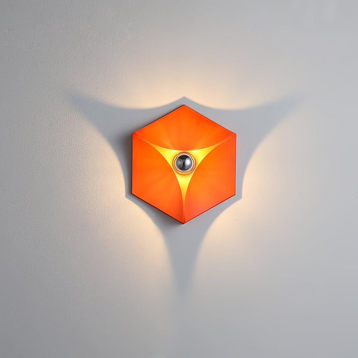 Pentagon Combination Sconce Wall Lamp