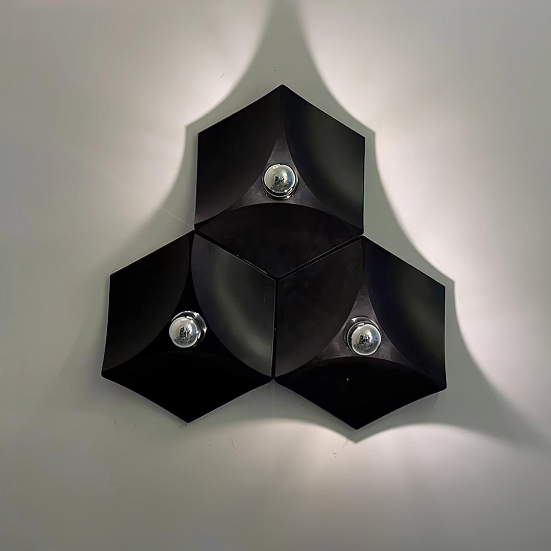 Pentagon Combination Sconce Wall Lamp