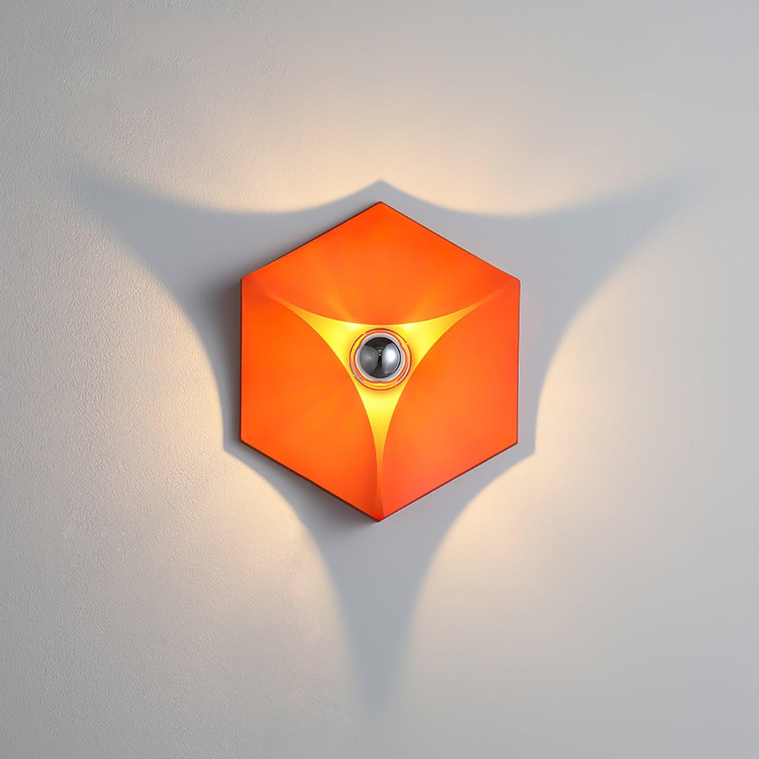 Pentagon Combination Sconce Wall Lamp