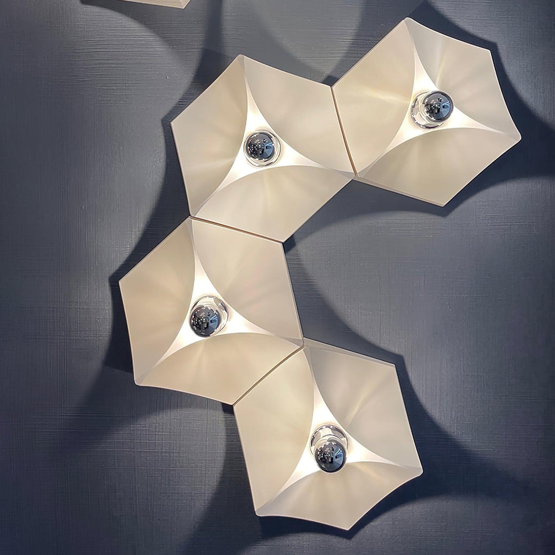 Pentagon Combination Sconce Wall Lamp