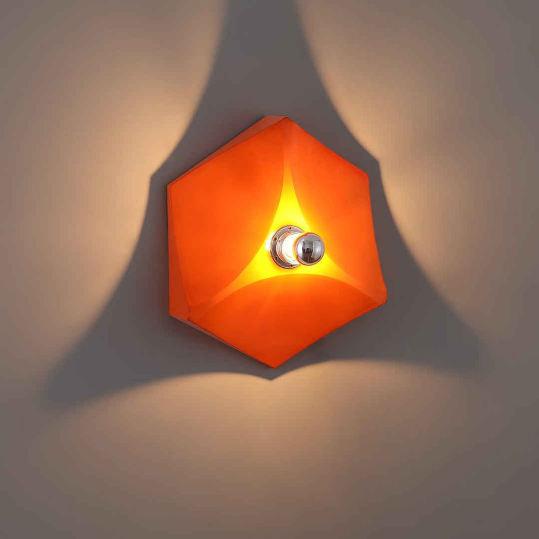 Pentagon Combination Sconce Wall Lamp