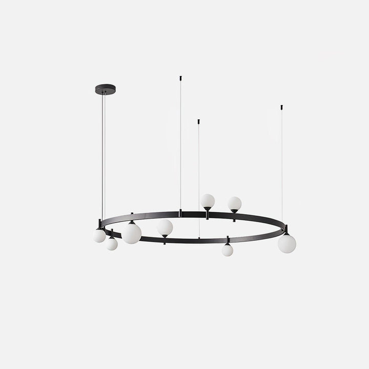 Pomi Round Crown Chandelier