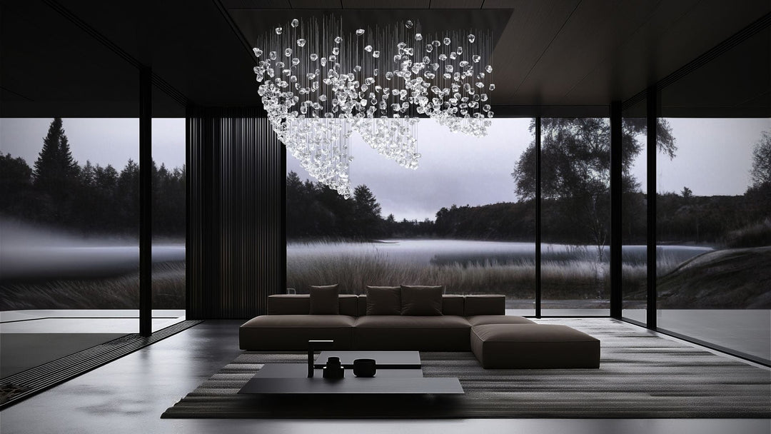 Raw Crystal Customize Chandelier