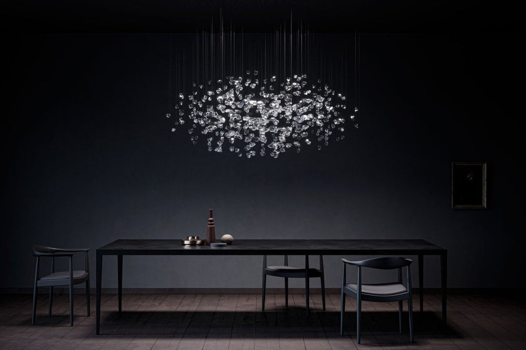 Raw Crystal Customize Chandelier