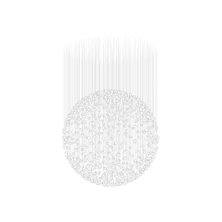 Raw Crystal Customize Chandelier