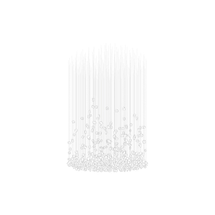 Raw Crystal Customize Chandelier