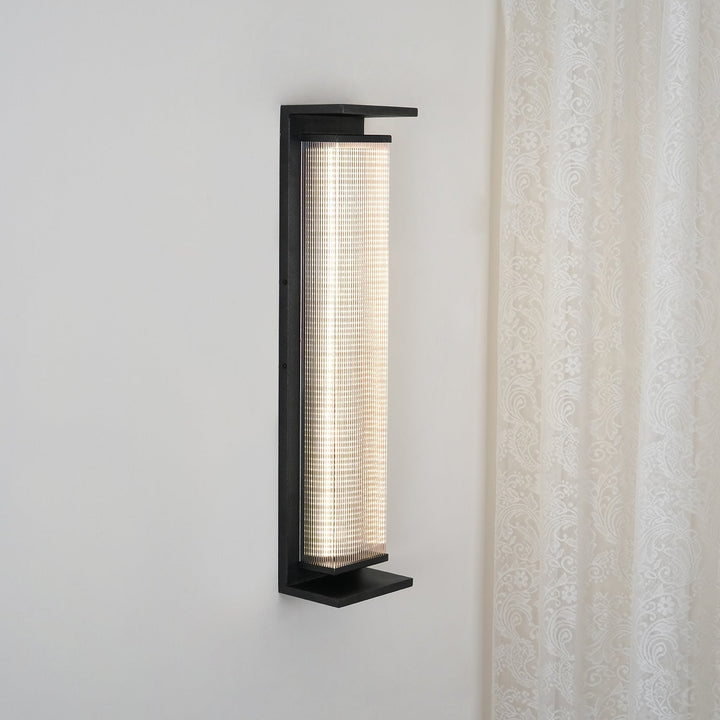 Rectangular Box Outdoor Sconce Wall Lamp