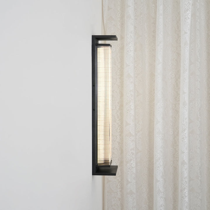 Rectangular Box Outdoor Sconce Wall Lamp