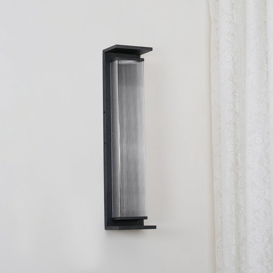 Rectangular Box Outdoor Sconce Wall Lamp