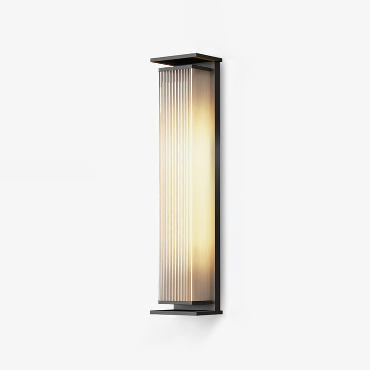Rectangular Box Outdoor Sconce Wall Lamp