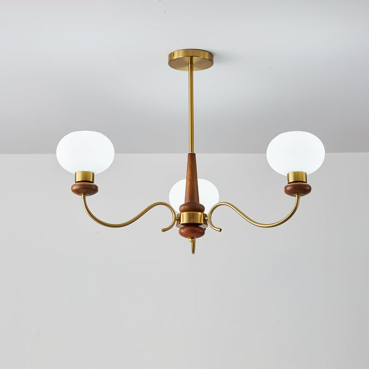 Regency Globe Candelabrum Chandelier