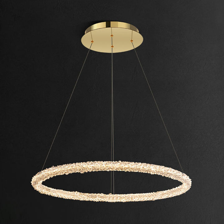 Ring Crystal Pendant light Chandeliers