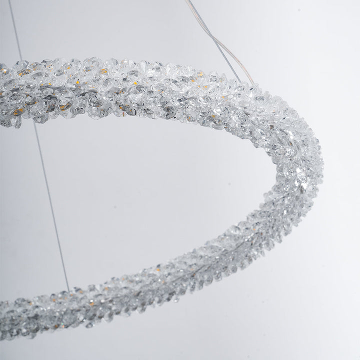 Ring Crystal Pendant light Chandeliers