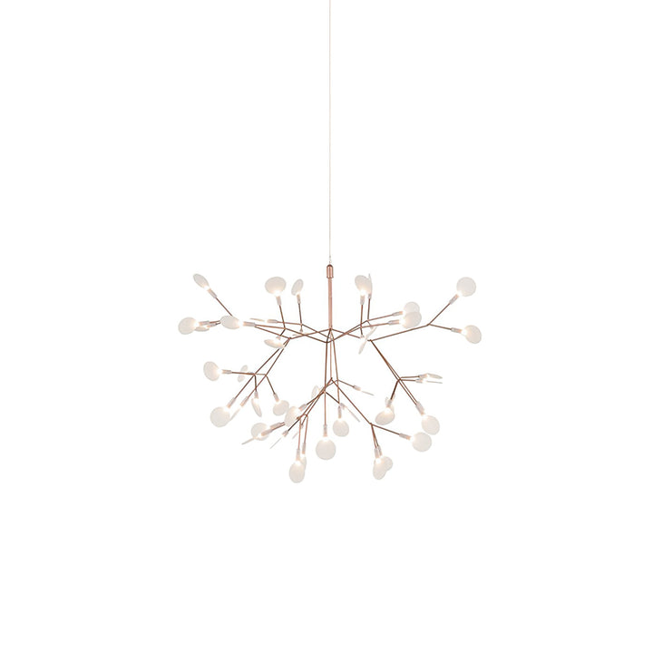 Rose Gold Firefly LED Crown Chandelier