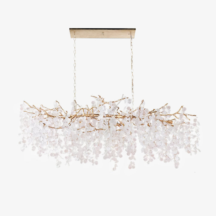 Shiro Noda Crystal Electrolier Chandelier