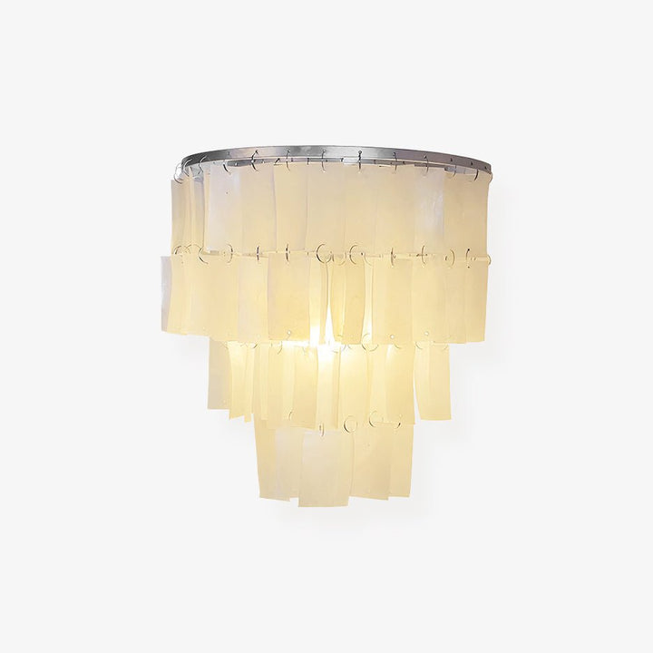 Skye Shell Tiered Wall light fixture Wall Lamp