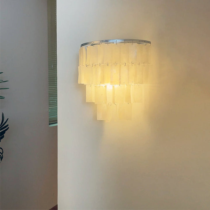 Skye Shell Tiered Wall light fixture Wall Lamp