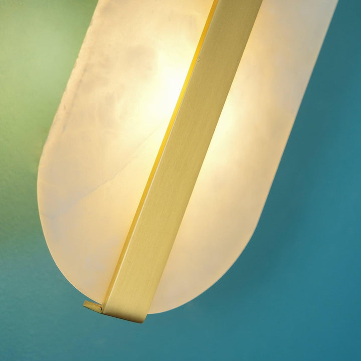 Stone Wall-mounted lamp Wall Alabaster LED Sconce