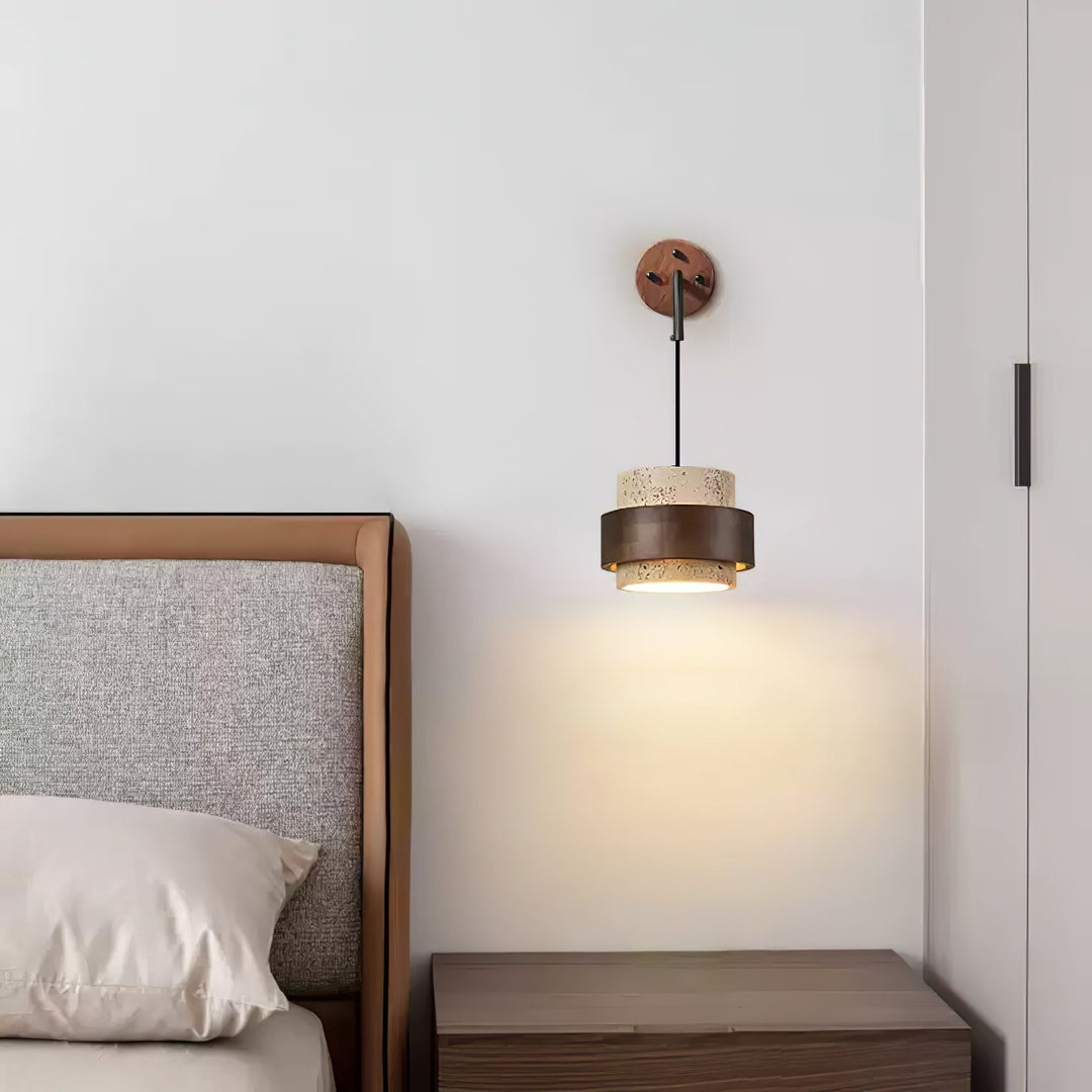Stonova Travertine Wall Sconce