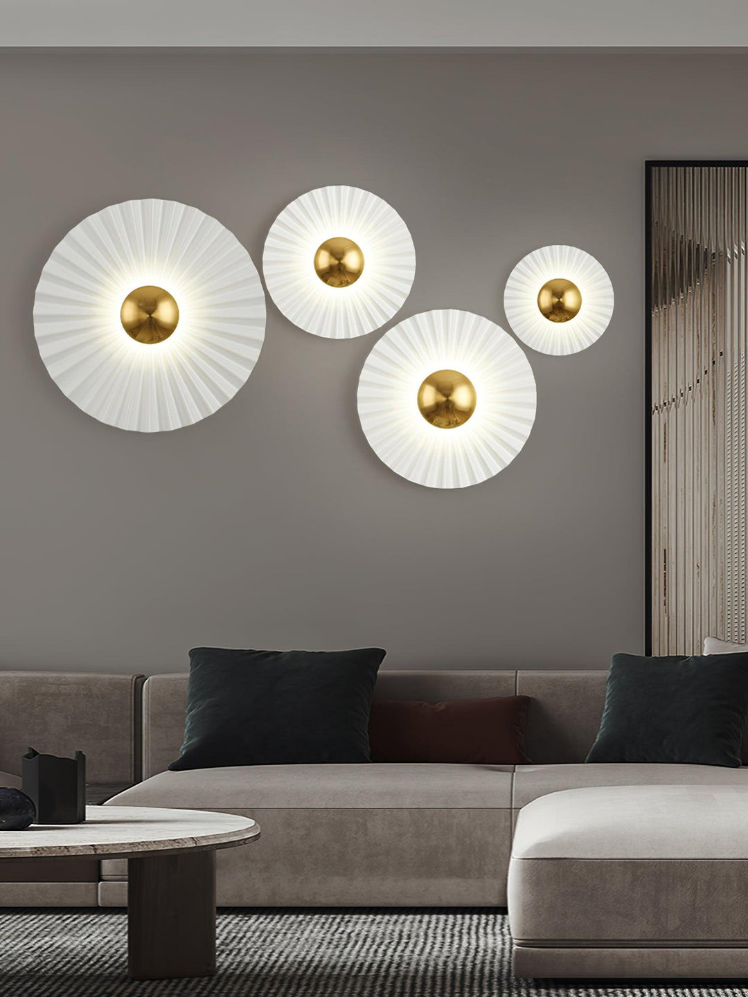 Tinsley Flush Wall light Wall Lamp