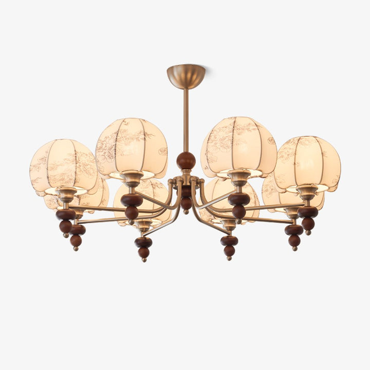 Velvet Petal Chandelier