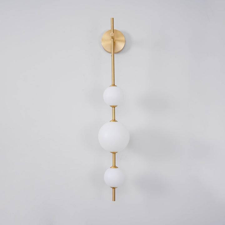 Vertical Globe Plug-in Lamp bracket Wall Lamp