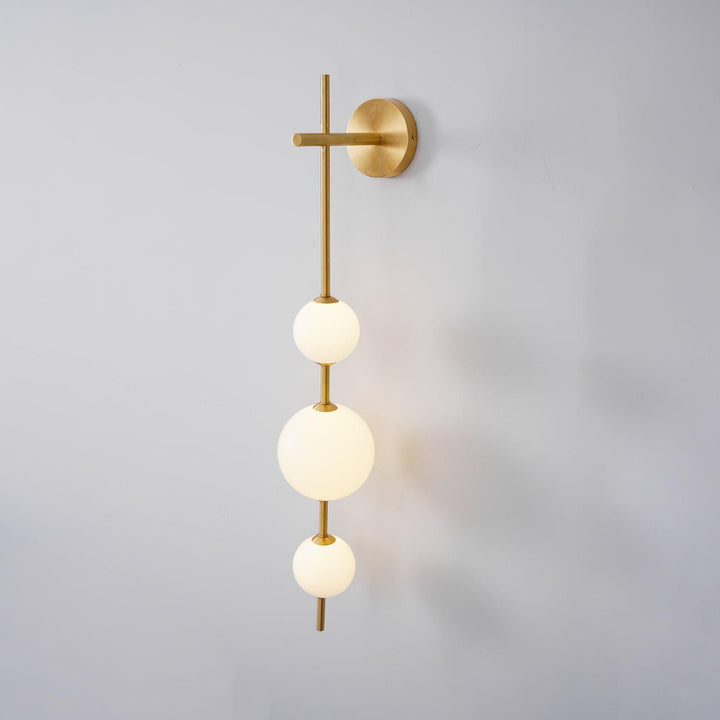 Vertical Globe Plug-in Lamp bracket Wall Lamp
