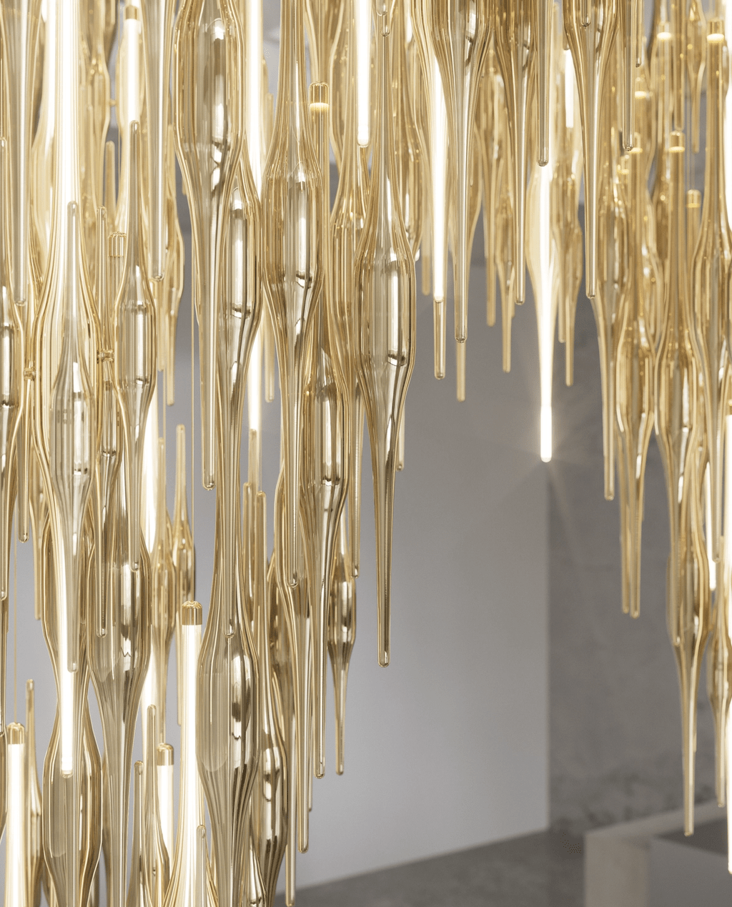 Vitara Glass Drop Customize Chandelier