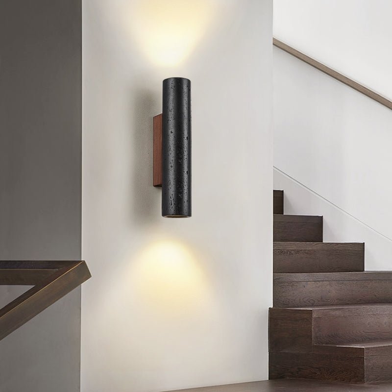 Volcanic Noir Wall Sconce