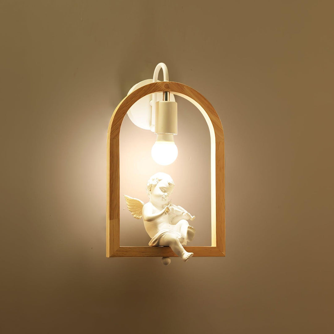 Wood Bird Resin Wall-mounted light Wall Light