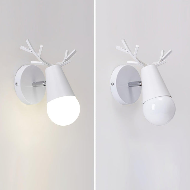 Yeknu Antler Wall sconce Wall Lamp